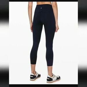 Lululemon Wunder Under High-Rise Tight 25" *Full-On Luxtreme True Navy